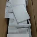 Wall Bookshelf, Set of 3, 36 Inches U Shaped Wall Shelves, Long Deep Floating Shelves, Large Floating Book Shelves - Wood Hanging Bookshelves for Kitchen, Bedroom (White)