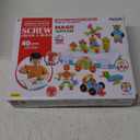 STEM Drill & Build Kit for Kids Ages 3-8 | Electric Toy Drill with 193+ Pieces (Screws, Nuts, Rainbow Fasteners) | Creative Design Construction Toys for Boys Girls | Gift for Birthdays, Christmas