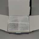 URUQ Fish Tank Filter Cartridge: 15 Pack Aquarium Top Fin Filter Cartridges, Replacement Aquarium Carbon Cartridge with Zeolite