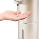 Gotofine Automatic Liquid Soap Dispenser,4-Level Adjustable, Wall Mount,USB Rechargeable,12.8oz/ 380ml,Touchless Hand & Dish Soap Dispenser for Bathroom, Kitchen,Hotel, Restaurant