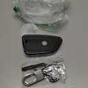 Lanyun Key fob Cover Compatible with BMW X5 X3 X7 X1 X2 X4 X6 2 5 6 7 Series BMW gt3 gt5 M5 M6 Aluminium and Leather Remote Key Protector B Type