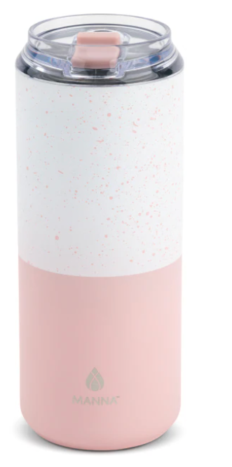 Manna Stainless Steel Pink Vacuum Flasks & Mugs