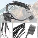 39886 Winch Remote Control Female Socket Wiring Connector Harness Kit Compatible with Badland 5000 12000 Winches, 5 Wire Pin Applications (12V)
