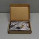 Heavy Duty Shelf Brackets, 8 in X 5 in Wall Mount L Steel Bracket for Floating Shelf, Black, 4 Pack