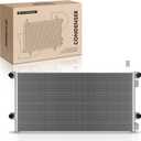 A-Premium Air Conditioning A/C Condenser Compatible with Volvo 9700, VAH, VHD, VN, VNL, VNM, VT, WI & Mack CHU, CXU, GU4, GU5, GU7, GU8, TD700