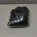 Lush Decor Night Sky Shower Curtain, Single, 72" W x 72" L, Black - Sequin Shower Curtain - Sparkly Color Block Bath Curtain - Modern Glam Bathroom Decor