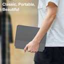 D DINGRICH Keyboard Case for iPad Pro 12.9 inch (3/4/5/6th Gen) & iPad Air 13 Inch (M3/M2) Magic Keyboard, Easy-Set Floating Cantilever Stand, Precision Multi-Touch Trackpad,Black