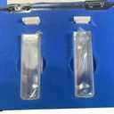 UV Quartz Cuvettes for Spectrophotometer Standard Quartz Cells (Set of 2 Pcs) (Optical Windows: 2; Spectral Range: 190-2500 nm; Pathlength: 10 mm; Volume: 3.5 ml; A Non-Sealing PTFE Cover)