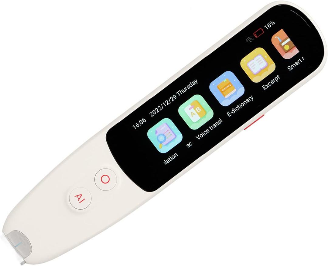 Electronic Language Translator Device Dictionary Pen, Language Translator Pen Smart 134 Languages Portable Scan Translation Pen for Learning Business Travel Electronic Language Translator Device Dictionary Pen, Language Translator Pen Smart 134 Languages Portable Scan Translation Pen for Learning Business Travel