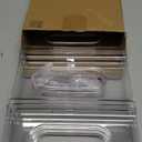 LARGER Compartment - Stackable Water Bottle Organizer Holder - for Stanley & Others' Large Tumbler - Clear Wine Rack, Cup Bottle Holder for Cabinet Home Countertop Fridge Pantry Shelf, 3 Tier Hold 9