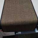 Artoid Mode Washable Non Skid Kitchen Rugs and Mats Doormat, Absorbent Door Mat Rugs for Kitchen Floor Front of Sink Hallway Black 17x47 Inch