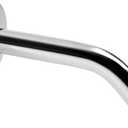 NearMoon Shower Arm with Flange, Made of 304 Stainless Steel Shower Extension Extender Pipe, Wall-Mounted for Fixed Bathroom Showerhead, Never Rust (6 Inch, Chrome Finish)