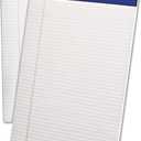 Ampad 20322 Perforated Writing Pad, 8 1/2 x 11 3/4, White, 50 Sheets (Pack of 12)