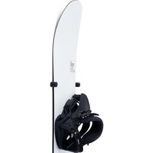 Arkorus [NEW] (4 PCS) Snowboard Wall Mount Storage  Damage-Free Snowboards Hanger, Modern Floating Vertical Rack, Clip Hook Holder to Securely Store, Hang and Display Snow Boards, Gear Organizer