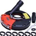 HERZO Universal Surface Grinding Dust Shroud for 7 Inch Angle Grinder Grinding Task