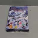 ZHIYUXI Crystal Advent Calendar 2025 Rock Collection Christmas Advent Calendar 2025 Crystals 24 Gemstones Christmas Countdown Calendar Advent Calendars Gem for Adult