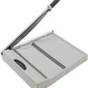 Tonic Studios Paper Cutter Tool - Large Guillotine Paper Trimmer for Cardstock, Photos, and Scrapbooking - 12.25 Inch Cutting Length with Ruler and Grid Lines