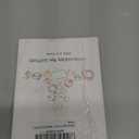 DamonLight 4 Pairs Ear Hooks for AirPods Pro 3 [Added Storage Pouch] Anti Slip Sport Ear Tips Accessories Compatible with AirPods Pro 3rd Generation [2025 Released] S & L (White)