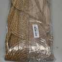 Boho Jute Bath Mat | Handmade Washable Toilet Rug | Modern Bathroom Rug | Double Sided Woven Boho Bathroom Decor | 23.6 x 15.7 inches (Standart)