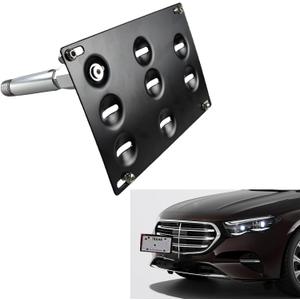 Front Bumper Tow Hook License Plate Mounting Brackets for Mercedes CLA-Class E-Class S-Class GLK-Class GLA-Class R231 R172
