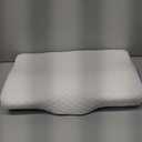 DERILA® Memory Foam Cervical Neck Pillow. Ergonomic Pillow for Sleeping, Snoring