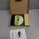 ENVYCLOUD CD Player Portable with Dual Stereo Speakers, Rechargeable Portable Player with Bluetooth for Home with Headphones, Support CD/AUX/USB,Black