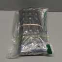 Yimobra Shower Bathtub Mat Non Slip, 21x21 Inch, Soft Square Bath for Tub with Suction Cups and Drain Holes, Stall Floor Mats Bathroom, Machine Washable, Bathroom Accessories, Clear Gray