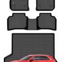 ANBINGOFloor Mats Fit for Cadillac XT4 2019-2025 & Cargo Liners All Weather Rugs for Cadillac XT4 TPE Car Mats for Cadillac XT4 Rubber Trunk Carpet for Cadillac XT4 Automotive Accessories