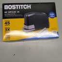 Bostitch Office Impulse Heavy Duty Electric Stapler Value Pack, 45 Sheet Capacity, Includes 5,000 Staples & Staple Remover, No-Jam, Faster Stapling, Black