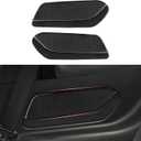 Car Carbon Fiber Decal Door Panel A Sticker Interior Trim for Ford Mustang 2024 2025 2026 Accessories