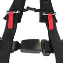 Bump Seat with Black Harness for Polaris RZR 2014+RZR 1000 or Turbo Models