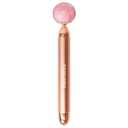 SKIN GYM Rose Quartz Revati Vibrating Face Roller Massager for Enhancing Contours, Boosting Radiance, Revitalizing Face Lift Tool