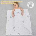 Mooreeke 2 Pack Toddler Towels - 100% Cotton Toddler Hooded Towels - Soft Baby Bath Towel with Hood for Newborn - Comfort Towel for Baby Girls and Boys - Animal Shaped (Flower & Star)