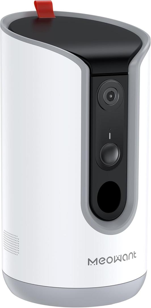 Meowant 2K HD Dog Camera, 5G & 2.4G WiFi Dog Camera with Treat Dispenser, 360 View Pet Security Camera with Phone App, 2-Way Audio, AI Auto Tracking and Motion Alerts for Dog Monitor Home Security
