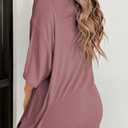 Womens 2 Piece Lounge Set 2026 Summer Travel Outfit Casual Short Sleeve Oversized Tshirts & Biker Shorts (Pink, M)