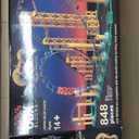 CDX Blocks: Sidewinder - 825 Pieces, Building Brick Set, Gravity Powered Looping Coaster Model, Promotes STEM Learning