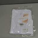 Women's Sleeveless Crew Neck Bodysuit Top Sexy Slim Summer Stretch Tank Top (White, XS)