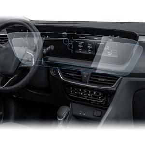 2PCS Car Screen Protector for 2024-2026 Buick Encore GX/2024-2026 Envista(Preferred/Sport Touring/Avenir) Accessories Nano Screen Protector HD Clear 11-Inch Navi+8-Inch Dash
