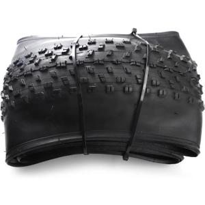 Bicycle Fat Bike Tire 26x4.0 20x4. Snow ATV Beach Tyre Electric Tires Accessories Folding Bead(20x4.0 Black-white)