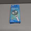 2 x Lakei Magnifying Glass 10X Handheld Reading Magnifying Glass, 90mm Shatter Resistant Lens, Non-Slip Rubber Handle, Suitable for Elderly Reading and Science Hobby(Blue)