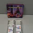 2 Pack Fairy Lights Battery Operated Color Changing String Lights with Remote, 16.4FT Twinkle Lights USB Plug or Battery Powered, Outdoor Christmas Decorations for Bedroom Wedding Party Indoor