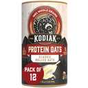 Kodiak Cakes Oatmeal Canister, Rolled Oats, High Protein, 100% Whole Grains (12 canisters) (BBD: 06/19/2026)