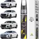 XNA Glacier White Metallic(LS9R/2Y) for Audi Touch Up Paint, Car Scratch Remover for Nicks and Chips Repair, 2-In-1 Quick & Easy Fix Car Scratch Repair Kit with Exact Color-Matched