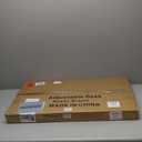 Adjustable Height Mobile Computer Desk for Small Space Rolling Writing with Wheels Corner Home Office Study Portable Bedrooms Work Desk Standing Desk Sizes 31.5X15.7 Inches Black C