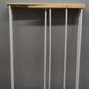 Household Essentials 5001 Collapsible Folding Wooden Clothes Drying Rack For Laundry | Pre Assembled (Natural/White Birch)