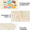 Boys Easter Shirt for Toddler Girls Kids Easter T-Shirts Tops Funny Bunny Graphic Tee Short Sleeve 2-8Y (I Said Hip Hop)