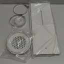 HOXHA Window Duct Kit Dryer Window Vent Kit for 4 Ducting Dryer Vent Hose, Sliding Window Vent Kit Fit with Dryer, Inline Duct Fans, Grow Tents