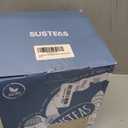 SUSTEAS Stove Top Whistling Tea Kettle - Food Grade Stainless Steel Teakettle Teapot with Cool Touch Ergonomic Handle, With 1 Silicone Pinch Mitt Included, 2.64 Quart(WHITE)