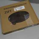 SECBULK 25FT Flat Sprinkler Hose for Lawn Watering Garden Soaker Hose with Holes, Heavy Duty Lightweight No-Kink Water Hose with Stakes, Irrigation Hose, Great Fun for Kids and Dog