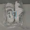 Qtdstz Women's Comfort Slides Double Buckle Adjustable EVA Flat Sandals (9, White)